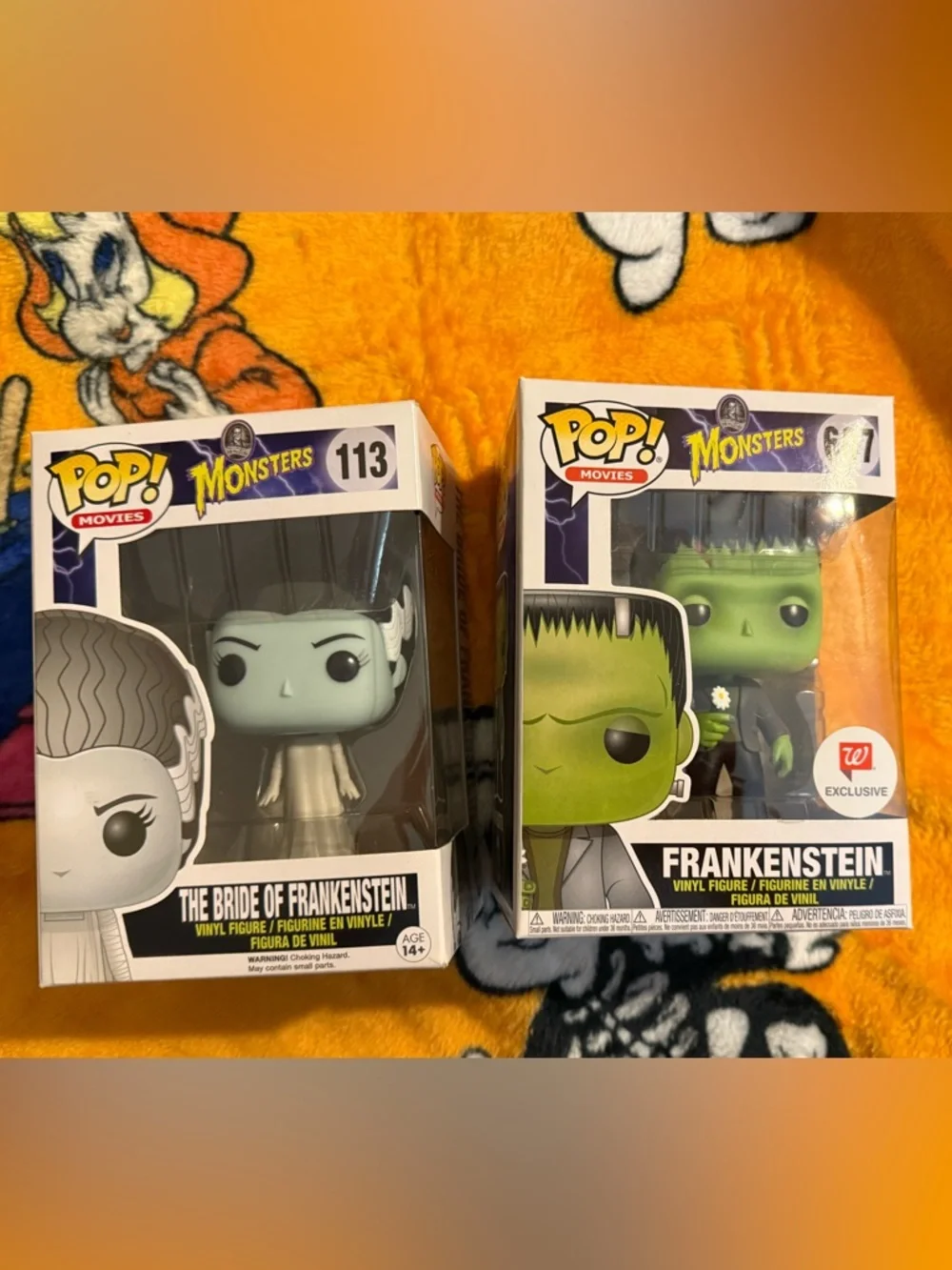 Funko Pop! Monsters Frankenstein & Bride Vinyl Figures - Green - Picture 1 of 4